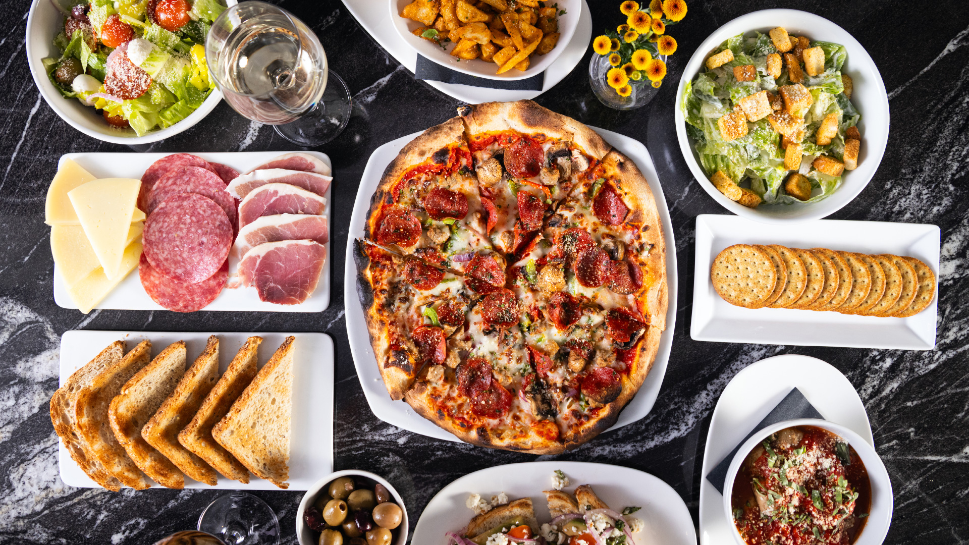 Reveal Rooftop Bar & Lounge Food Menu Items